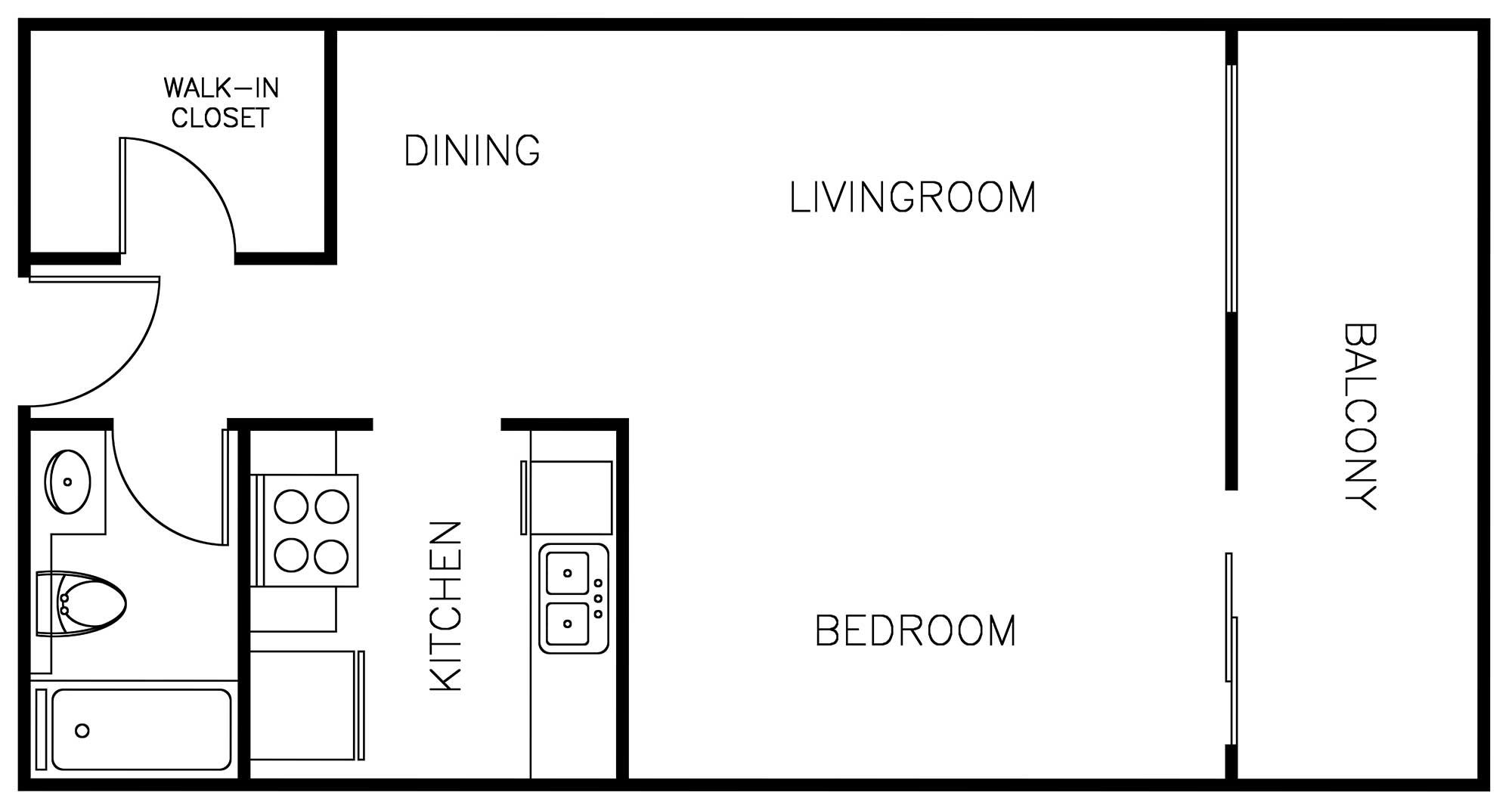 Studio Floorplan
