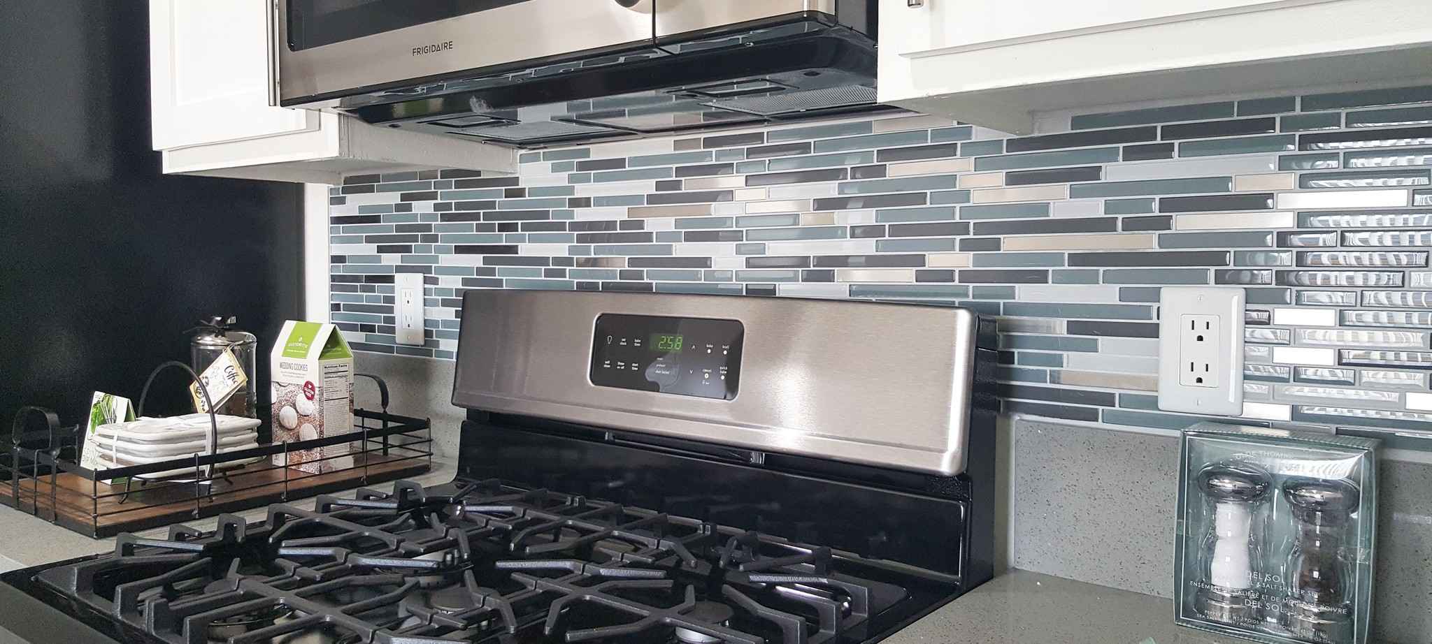 Emerson Townhomes stainless steel stove